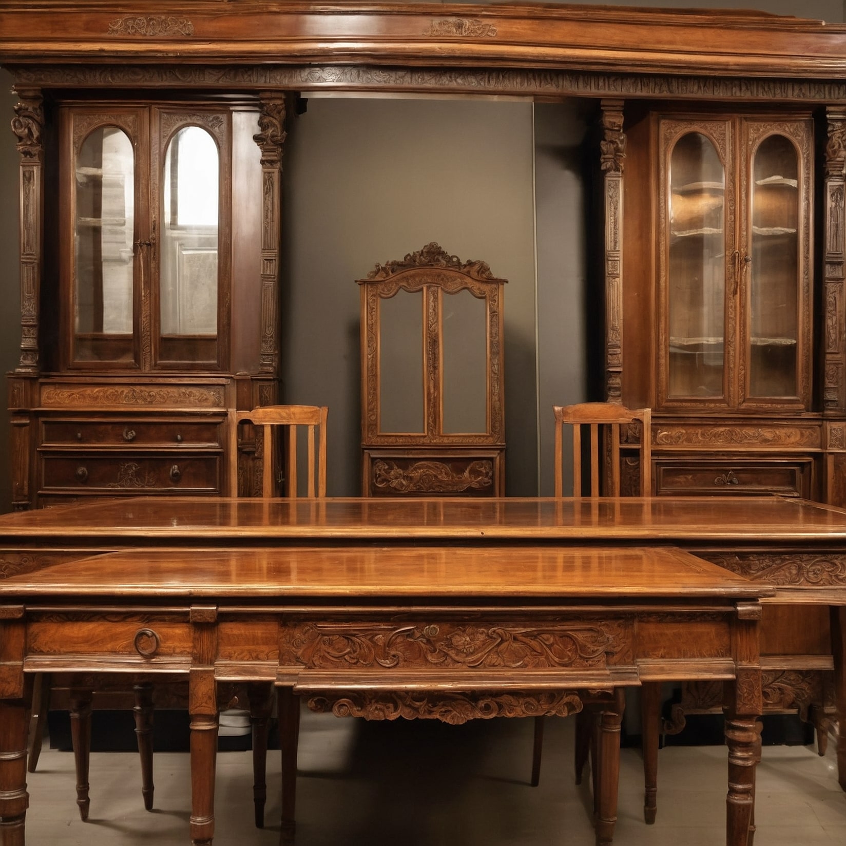 Rejilla clásica revitalizada en muebles